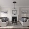 Ekena Millwork Durham Ceiling Medallion (Fits Canopies up to 4 1/4"), Hand-Painted Bronze, 31"OD x 1 1/2"P CM31DUBZS - alternate 3